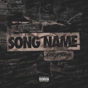 News paper cover art design