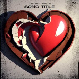 Broken Heart cover design